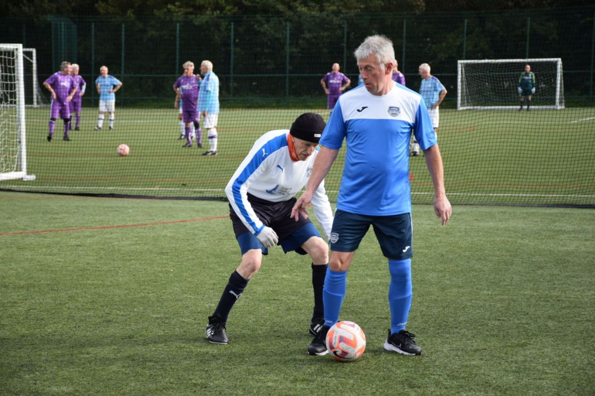 GMWFL Autumn 2023 – three hard earned points for the over&nbsp;65s