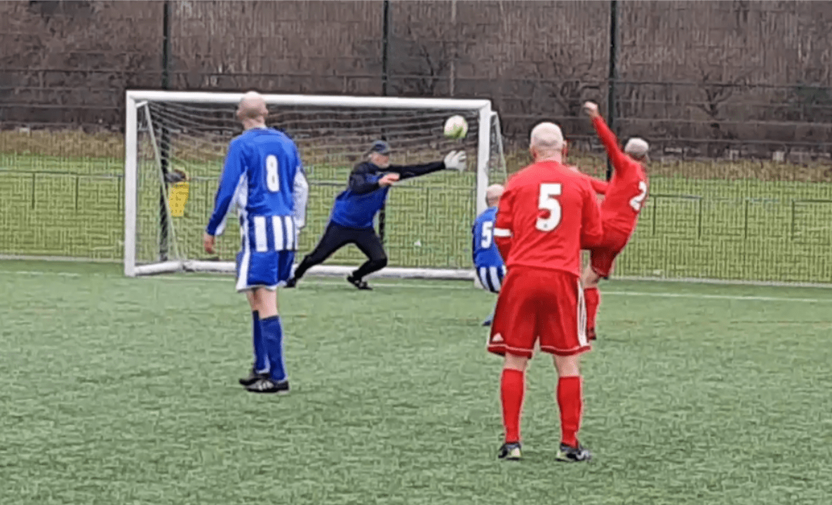 GMWFL Autumn 2023 – over 60’s Stripes finish runners&nbsp;up