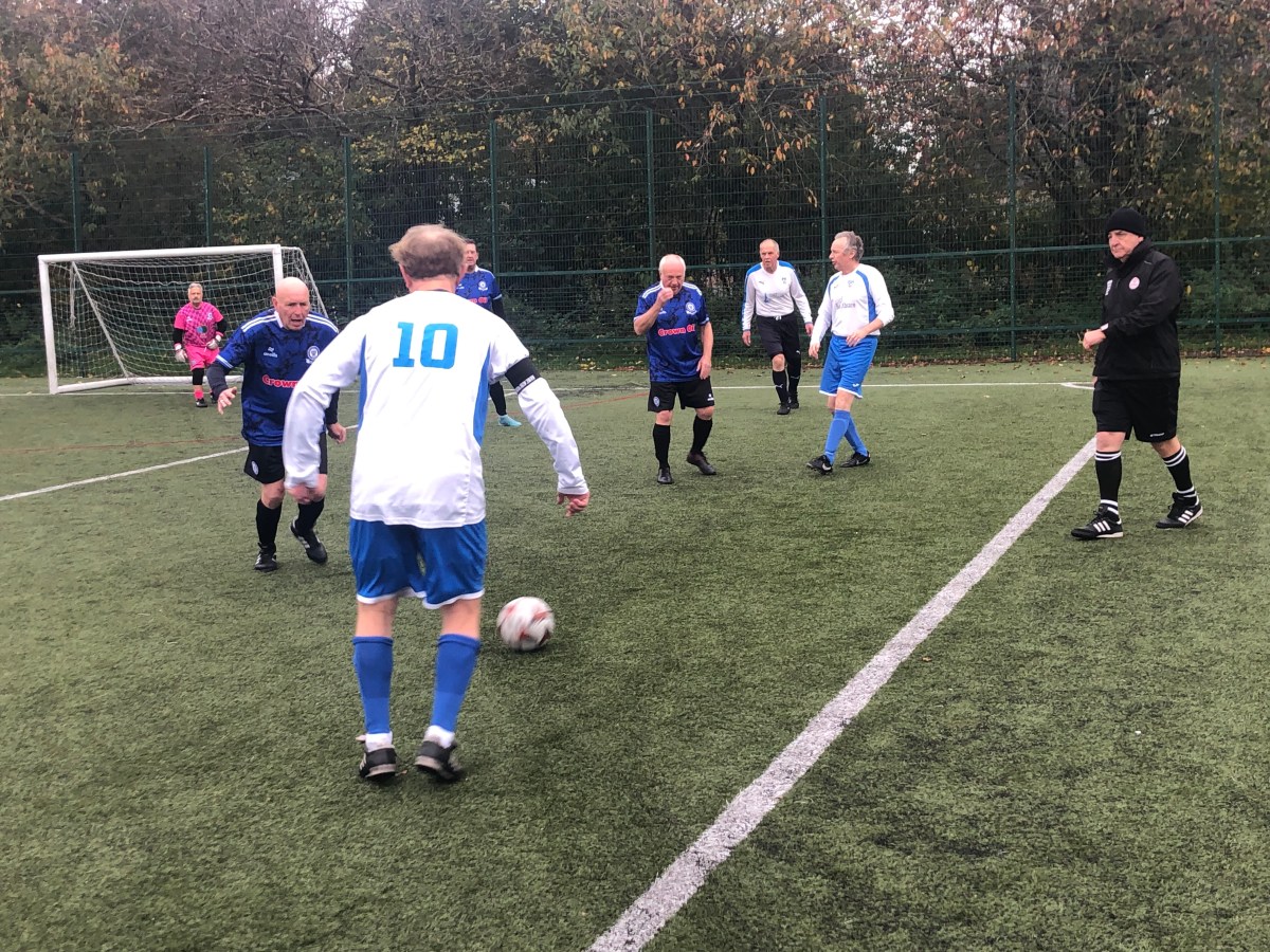 GMWFL Autumn 2024 – over 60’s Whites another frustrating&nbsp;day.